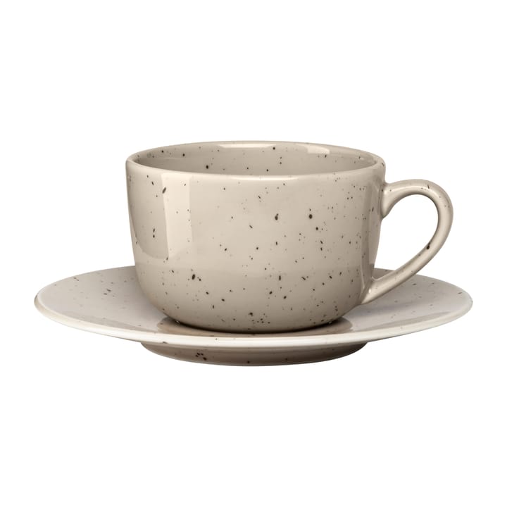 Freckle kop med underkop 26 cl, Beige Scandi Living