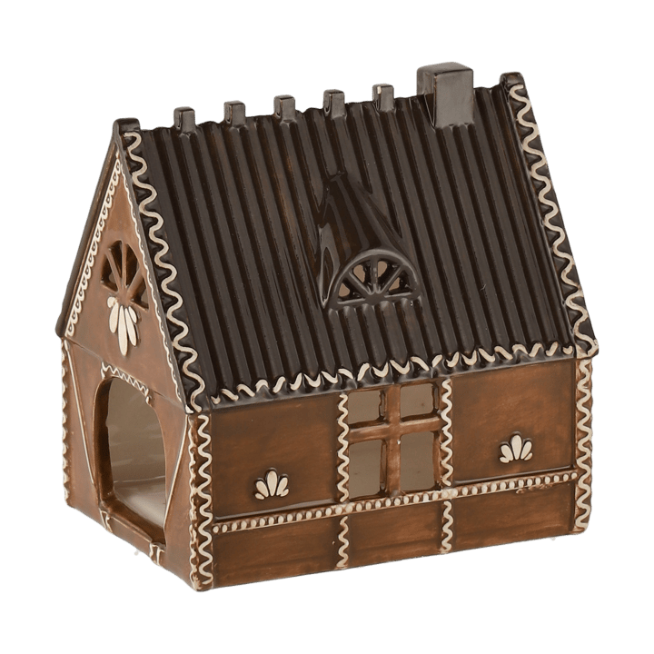 Ginger bread lys hus - 12 cm - Scandi Living