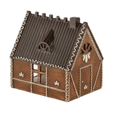 Ginger bread lys hus - 12 cm - Scandi Living