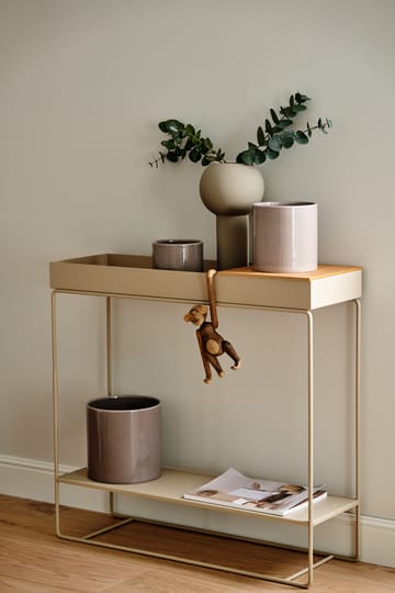 Sleek krukke Ø12 cm - Beige - Scandi Living