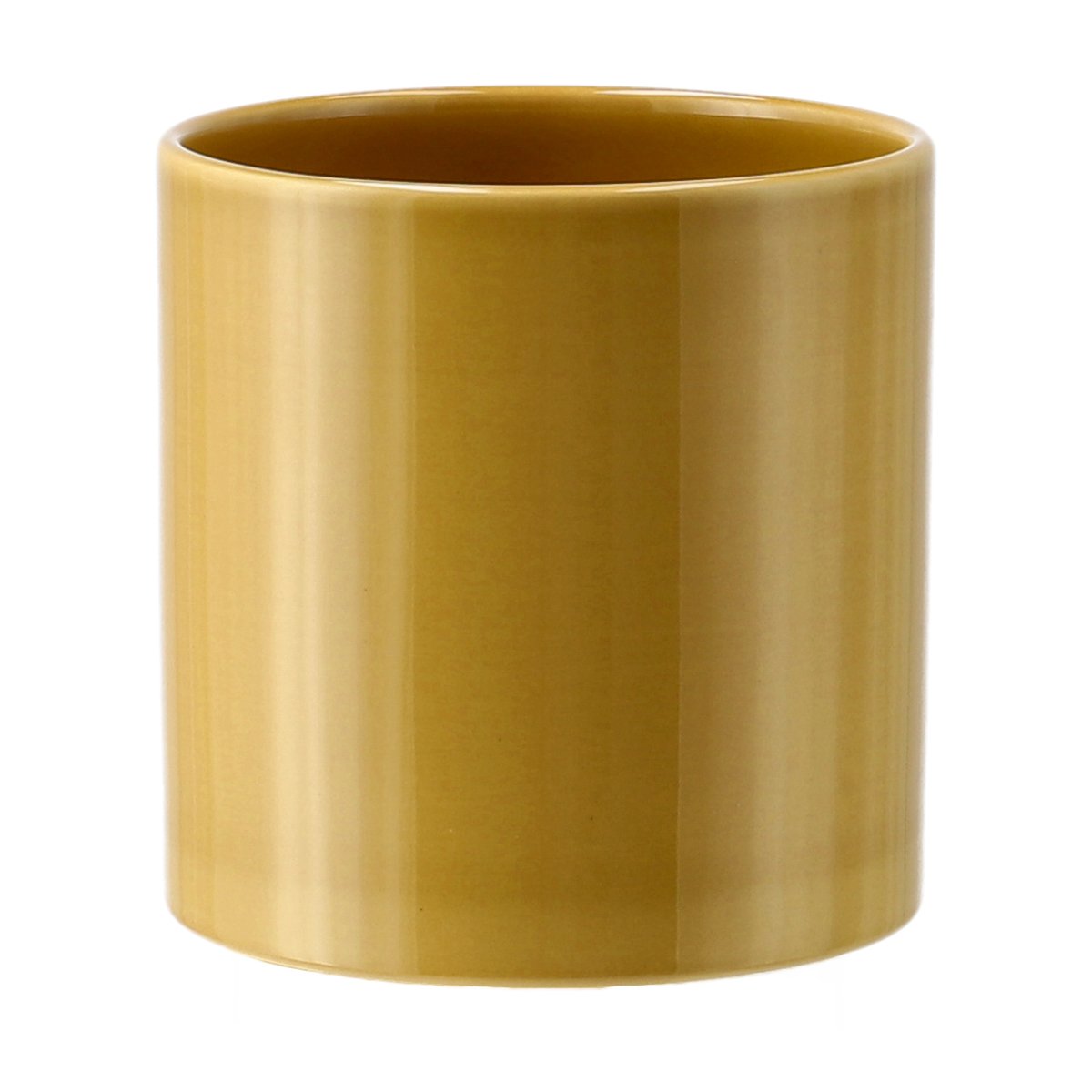 Scandi Living Sleek krukke Ø15 cm Mustard