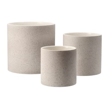 Speckled krukke Ø12 cm - Beige - Scandi Living