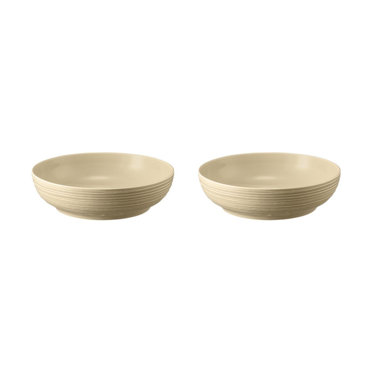 Seltmann Weiden Terra skål Ø25,5 cm 2-pak Sand Beige