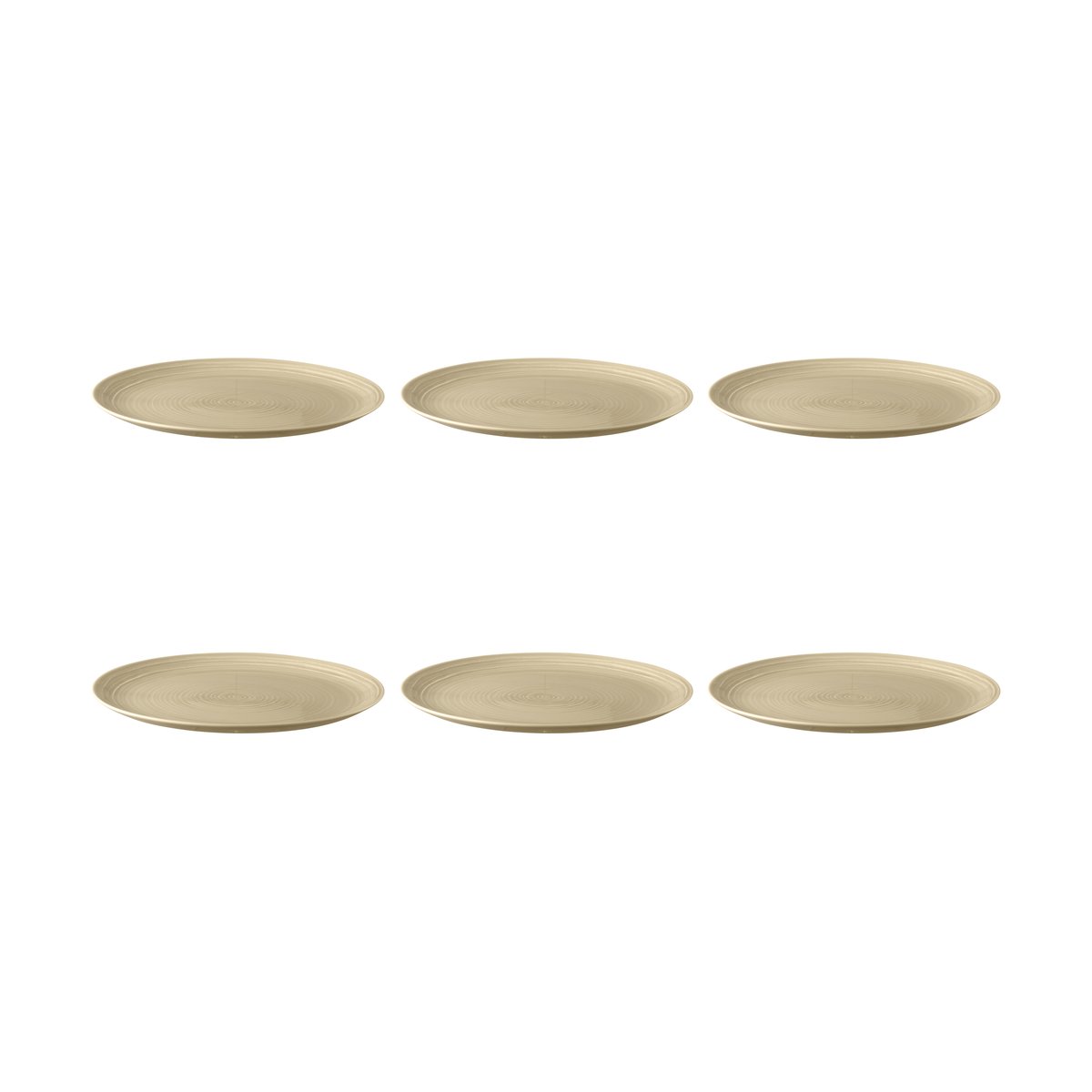 Seltmann Weiden Terra tallerken Ø27,8 cm 6-pak Sand Beige