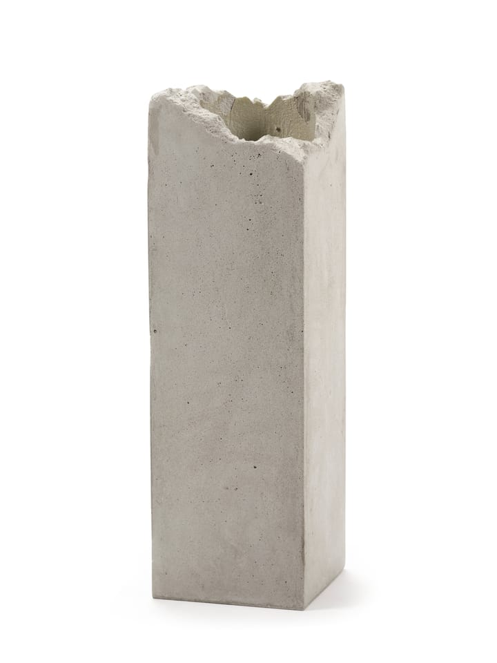 Broquaine vase L 38 cm, Grey Serax