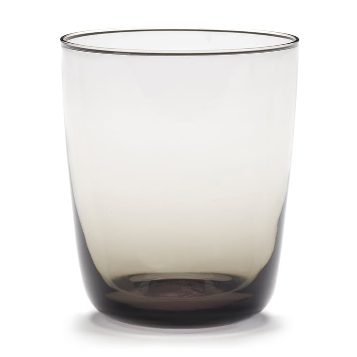 Cena højt glas Ø8,5 cm, Smokey Grey Serax