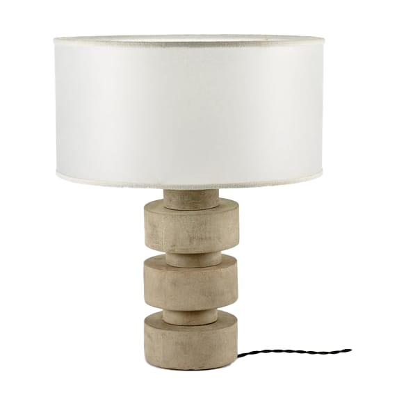 Disc bordlampe concrete Ø50 cm - Cement - Serax