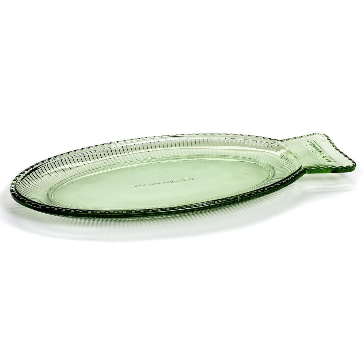 Serax Fish & Fish serveringsfad 16×35 cm Green