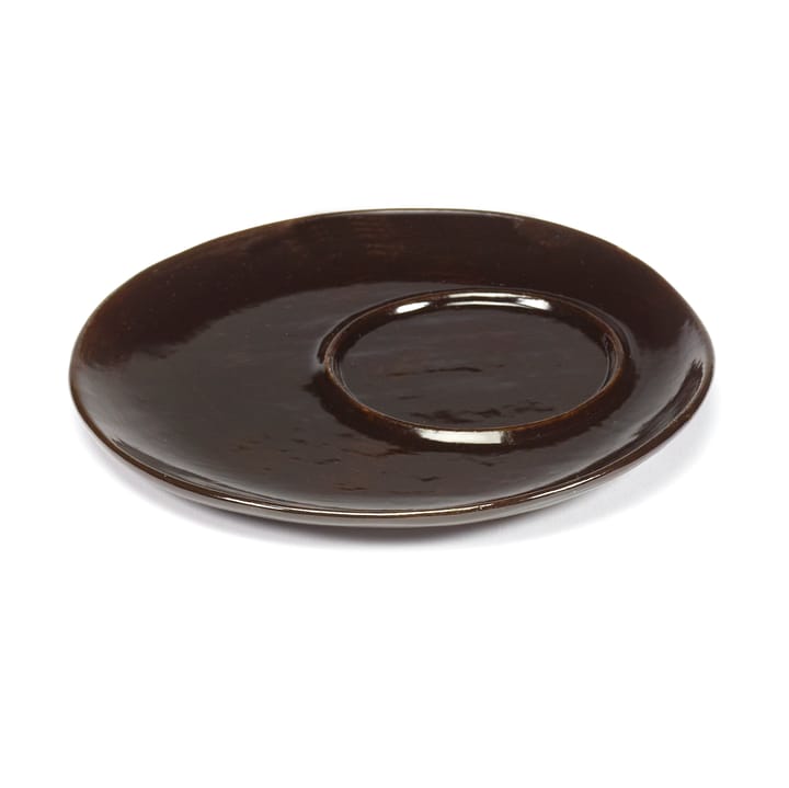 La Mère underkop til kaffekop Ø14,5 cm 2 stk, Dark brown Serax