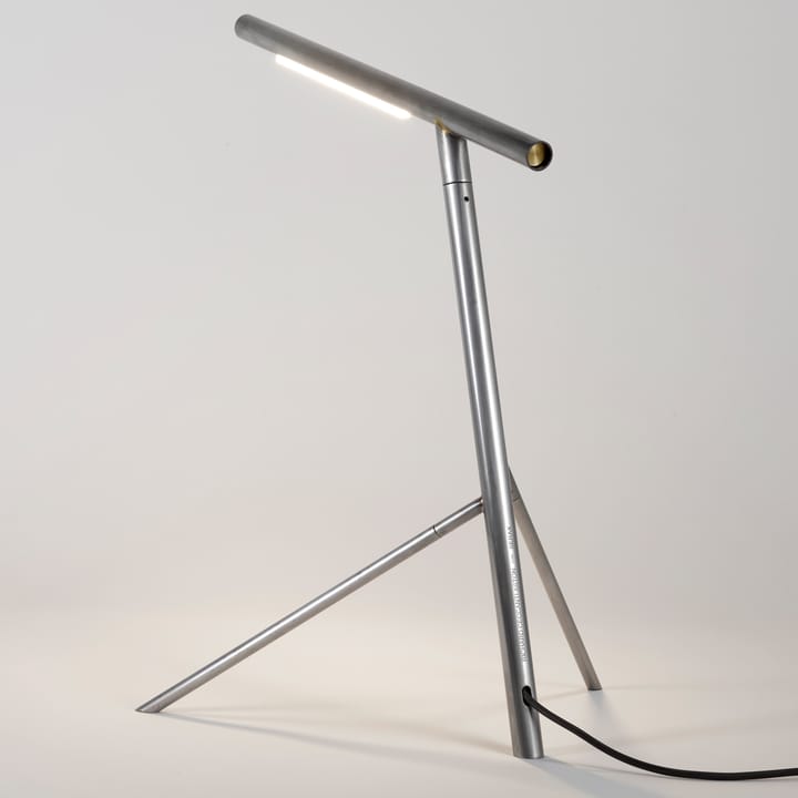 Mattia bordlampe, Steel/Brass Serax