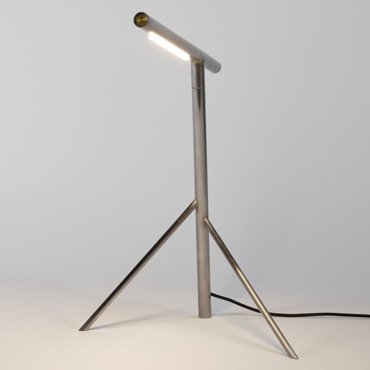 Mattia bordlampe, Steel/Brass Serax