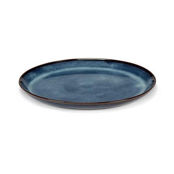 Pure tallerken glaseret M Ø23,5 cm - Dark Blue - Serax