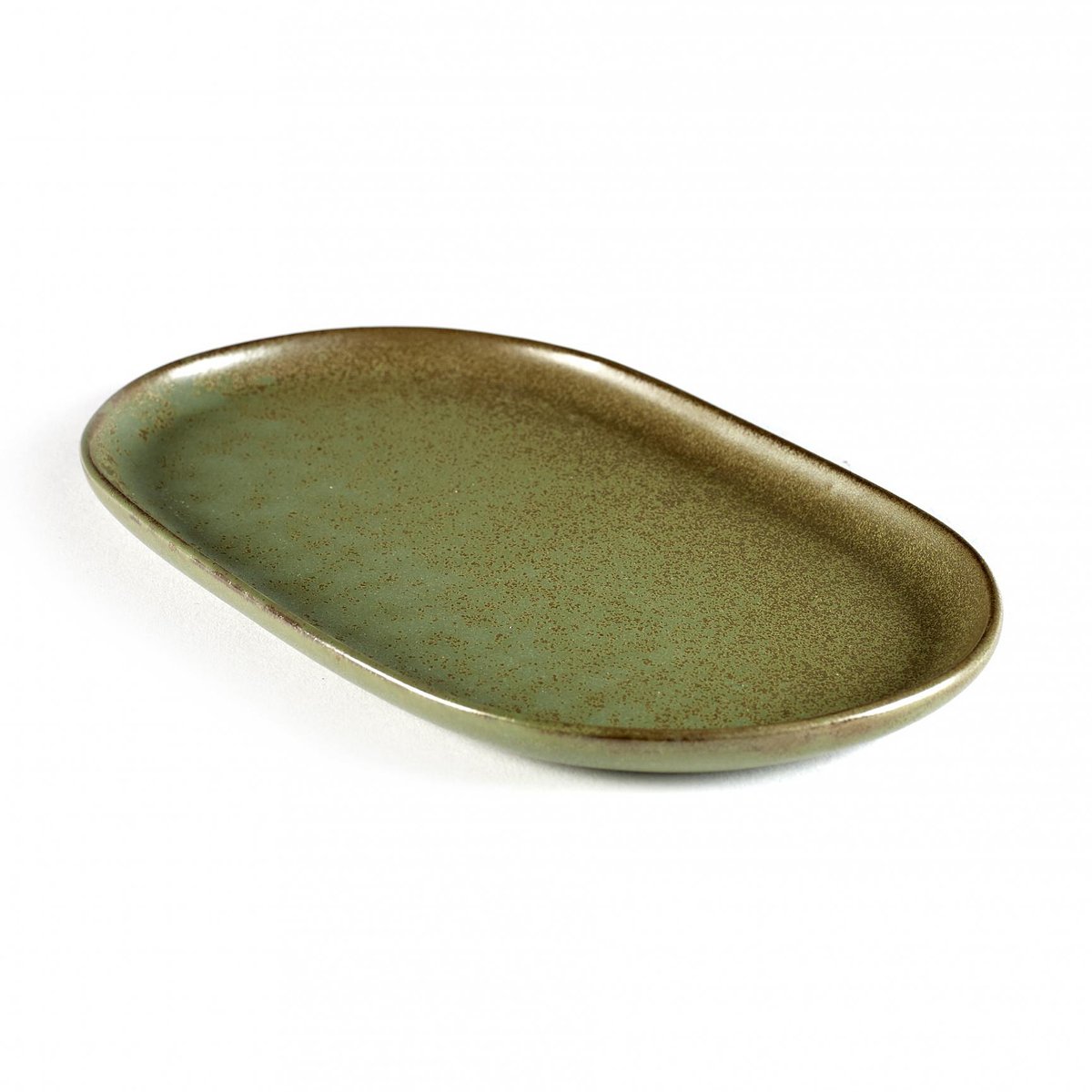 Serax Surface tapastallerken 15×25 cm Camogreen