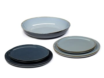 Terres de Rêves dinner set 9 dele - Smokey blue-dark blue - Serax