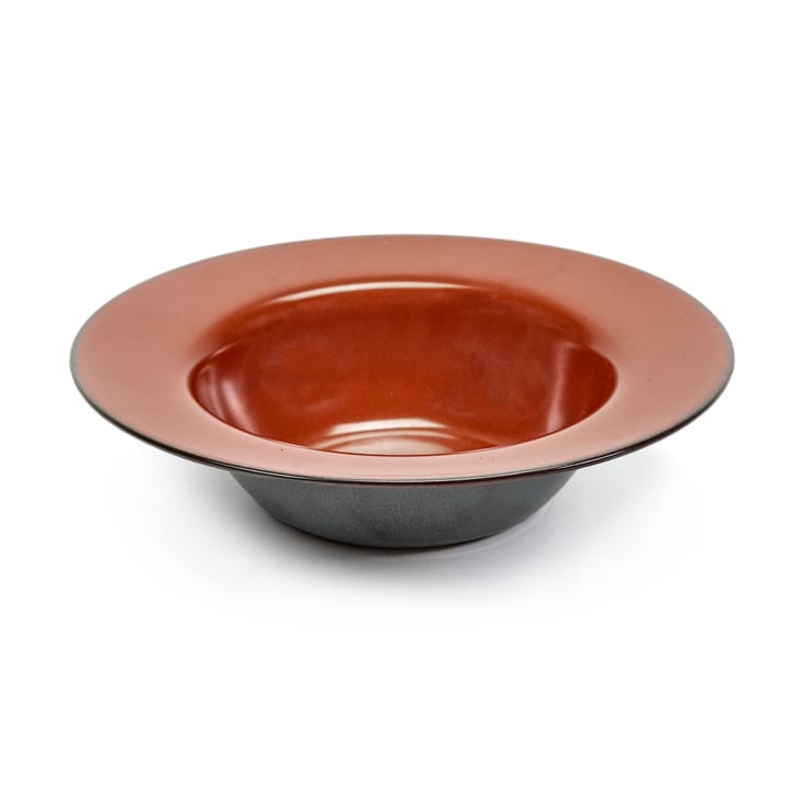 Terres de Rêves dyb tallerken 21,3 cm - Rust/Smokey blue - Serax