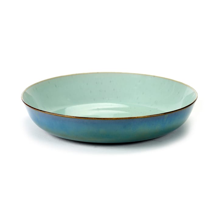 Terres de Rêves tallerken 21 cm - Light blue/Smokey blue - Serax