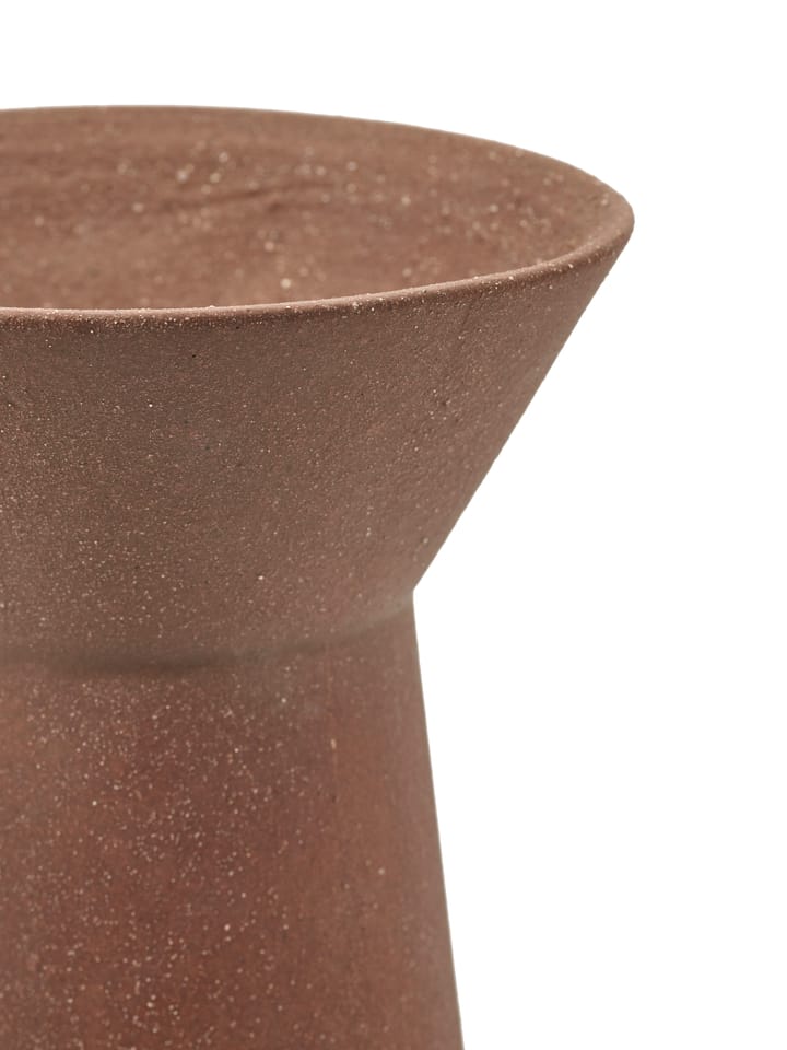 Urban 02 vase L 34,4 cm, Red-brown Serax