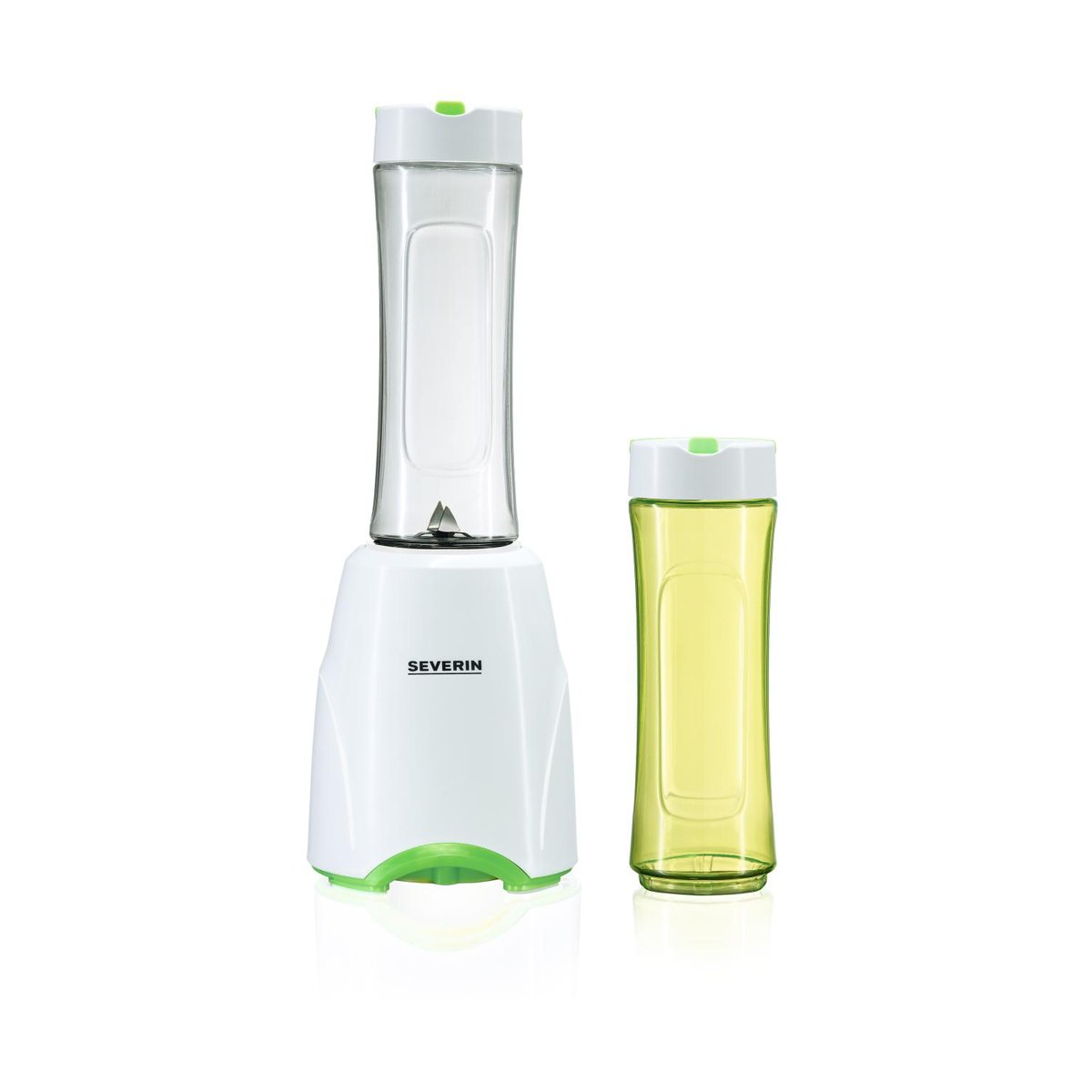 Severin Mix & Go SM 3735 blender smoothie 600 ml Hvid-grøn