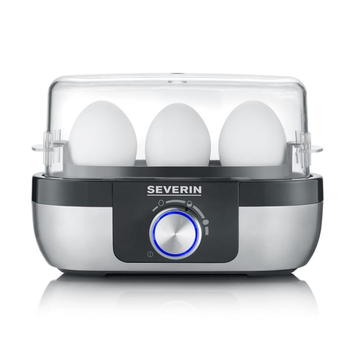 Severin EK 3163 Premium æggekoger 1-3 æg - Sort-sølv - Severin