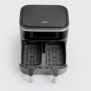 Severin FR 2453 airfryer dobbelt 2x4 L - Sort - Severin