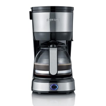 Severin KA 4808 Compact kaffemaskine 4 kopper - Rustfrit stål-sort - Severin