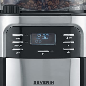 Severin KA 4810 kaffemaskine med kværn 10 kopper - Sort - Severin