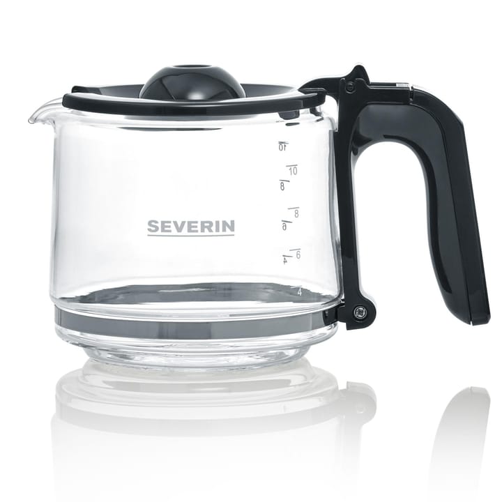 Severin KA 4817 Type kaffemaskine 10 kopper, Rød-metal Severin