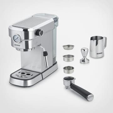 Severin KA 5995 Espresa Plus espressomaskine 1-2 kopper - Rustfrit stål - Severin