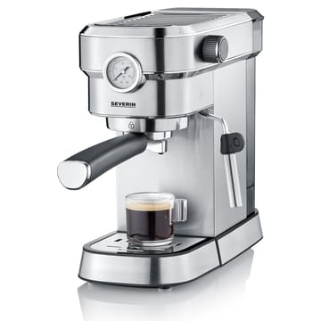 Severin KA 5995 Espresa Plus espressomaskine 1-2 kopper - Rustfrit stål - Severin