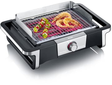 Severin PG 8113 Senoa Boost elektrisk grill - Sort - Severin