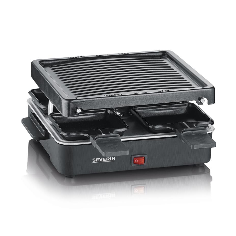 Severin Severin RG 2370 raclette mini 4 pander Sort