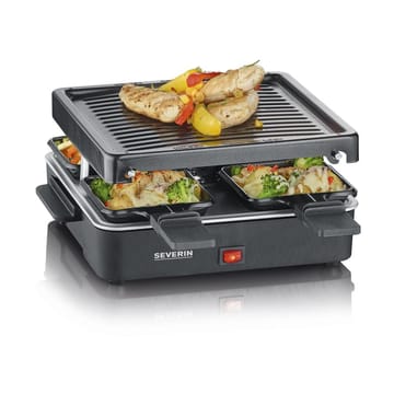 Severin RG 2370 raclette mini 4 pander - Sort - Severin