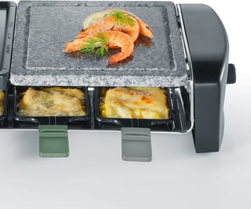 Severin RG 9645 raclette kombi basic 8 pander - Sort - Severin