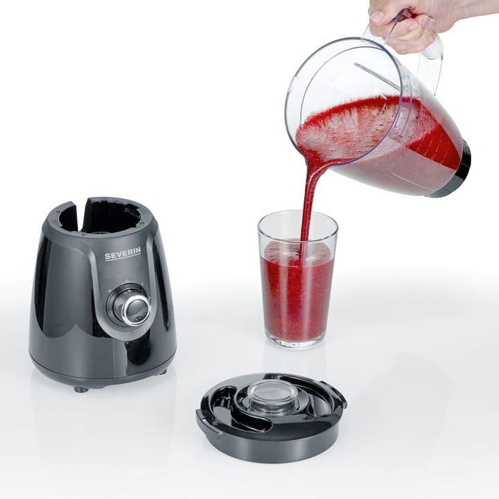 Severin SM 3707 blender plastkande 1,5 L, Sort Severin