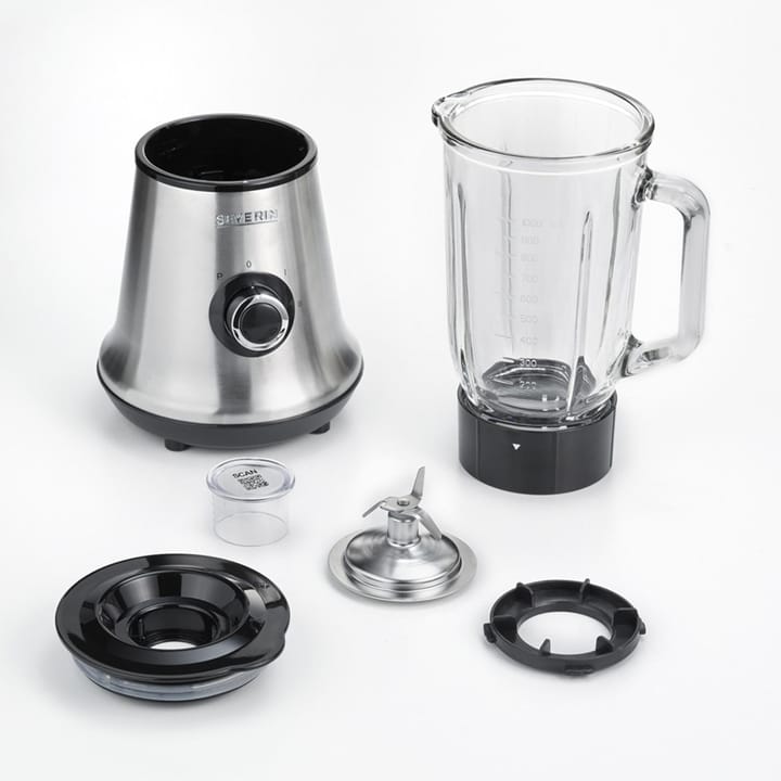 Severin SM 3734 blender glaskande 1 L, Børstet stål Severin