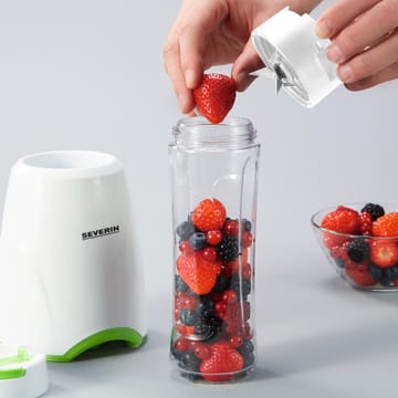 Severin SM 3735 Mix & Go blender smoothie 600 ml - Hvid-grøn - Severin