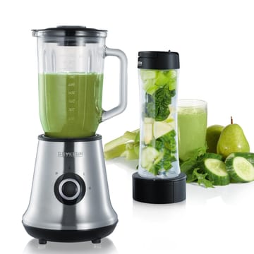 Severin SM 3737 blender med Mix & Go - Rustfrit stål - Severin