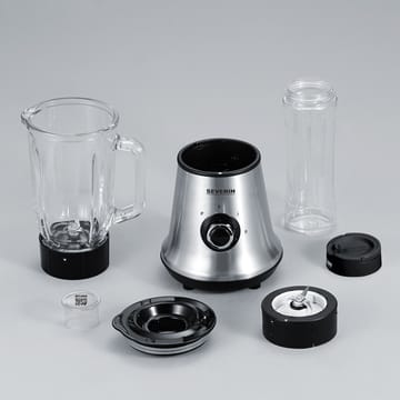 Severin SM 3737 blender med Mix & Go - Rustfrit stål - Severin