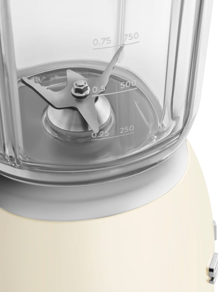 Smeg 50's Style blender 800 watt, Créme hvid Smeg