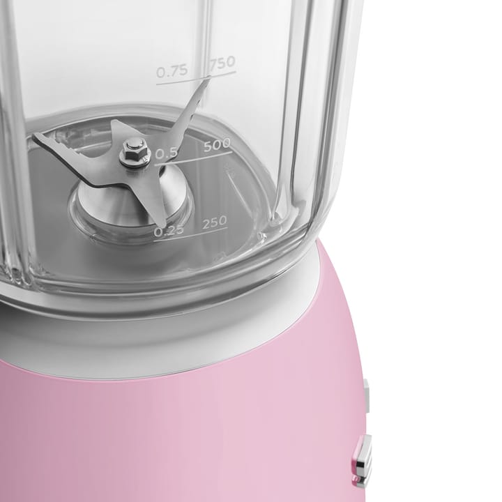 Smeg 50's Style blender 800 watt, Pastel lyserød Smeg