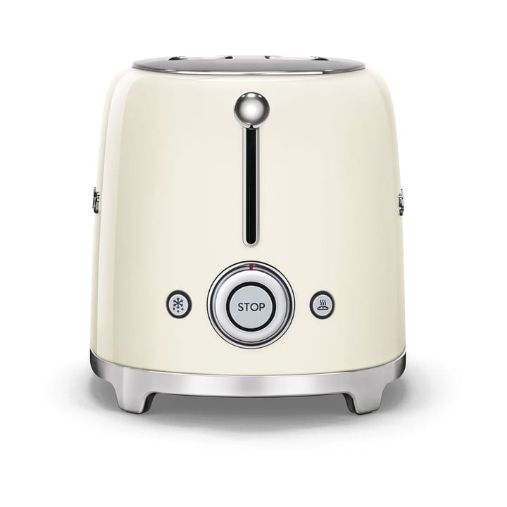 Smeg 50's Style brødrister 2 skiver, Crème hvid Smeg