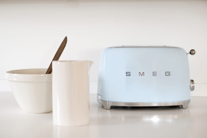 Smeg 50's Style brødrister 2 skiver, Pastelblå Smeg