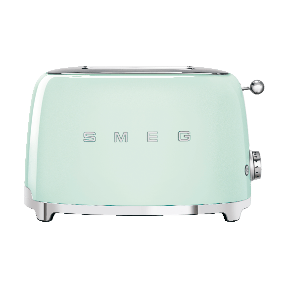 Smeg 50's Style brødrister 2 skiver, Pastelgrøn Smeg