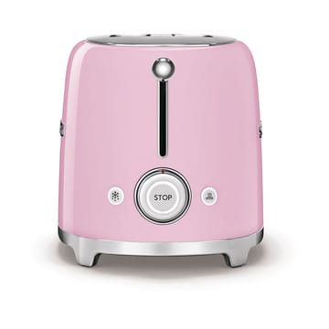 Smeg 50's Style brødrister 4x2 skiver - Lyserød - Smeg