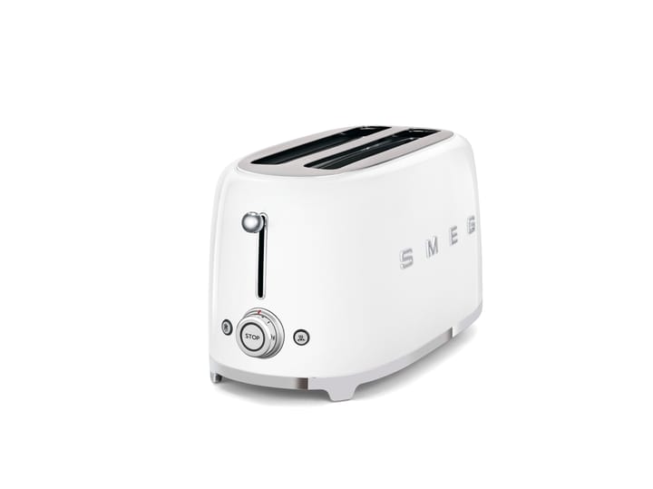 Smeg 50's Style brødrister 4x2 skiver small, Hvid Smeg