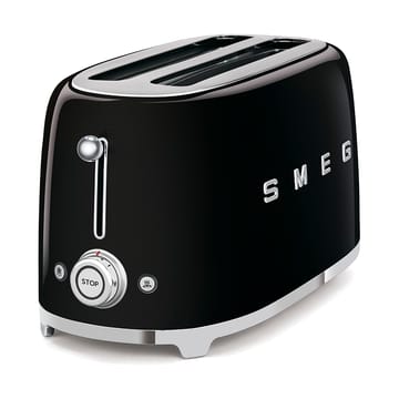 Smeg 50's Style brødrister 4x2 skiver - Sort - Smeg