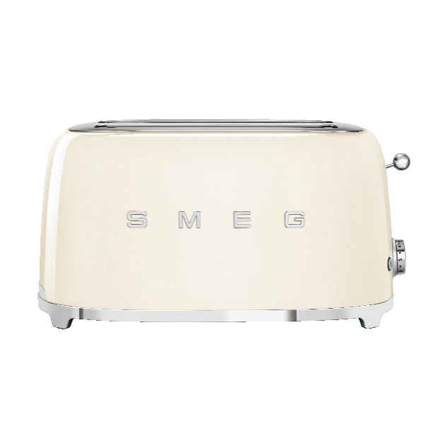 Smeg Smeg 50’s Style brødrister 4×4 skiver Créme hvid