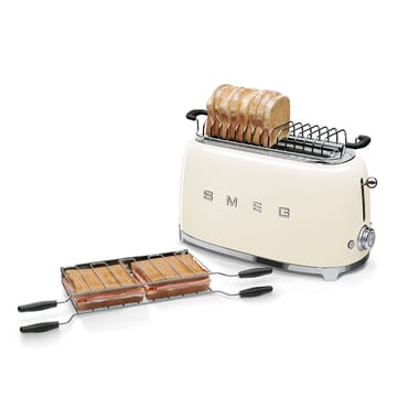 Smeg 50's Style brødrister 4x4 skiver - Créme hvid - Smeg