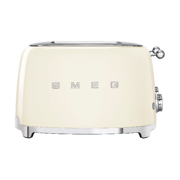 Smeg Smeg 50’s Style brødrister 4×4 skiver Crème hvid