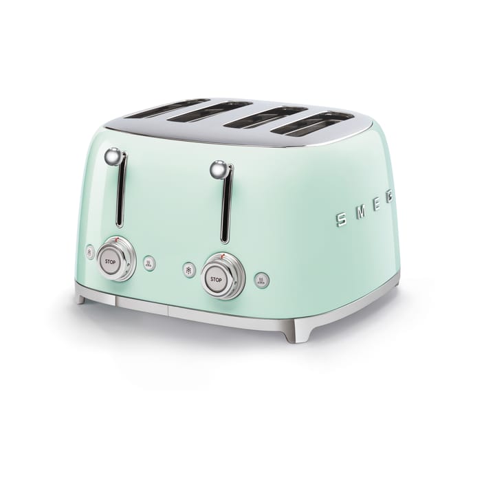 Smeg 50's Style brødrister 4x4 skiver, Pastelgrøn Smeg